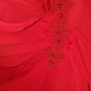 Red Wine Colored Dress